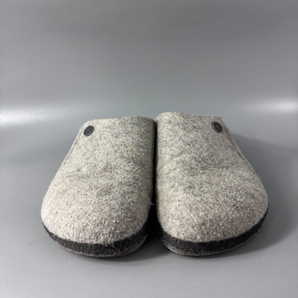 Birkenstock Zermatt Shearling Wool Felt, Light Gray, Size 39 - Picture 5 of 15